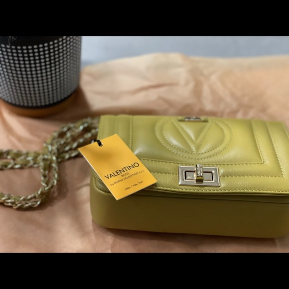 Authentic Valentino Mario Valentino Leather Shoulder Bag - Picture 2 of 3